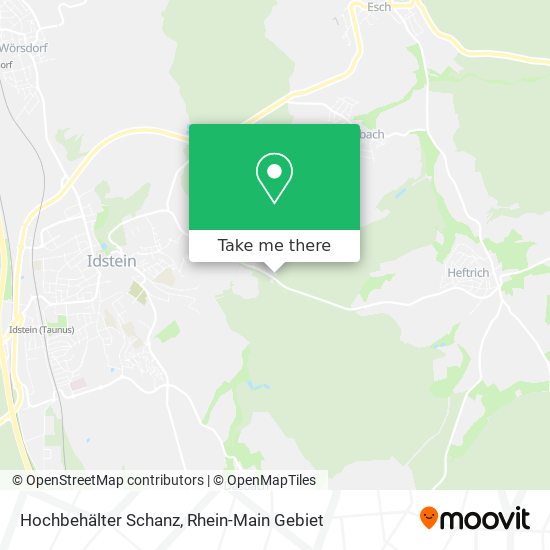 Hochbehälter Schanz map
