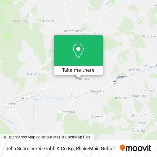 Jehn Schreinerei Gmbh & Co Kg map