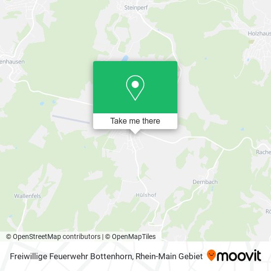 Freiwillige Feuerwehr Bottenhorn map