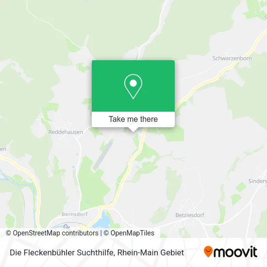 Карта Die Fleckenbühler Suchthilfe