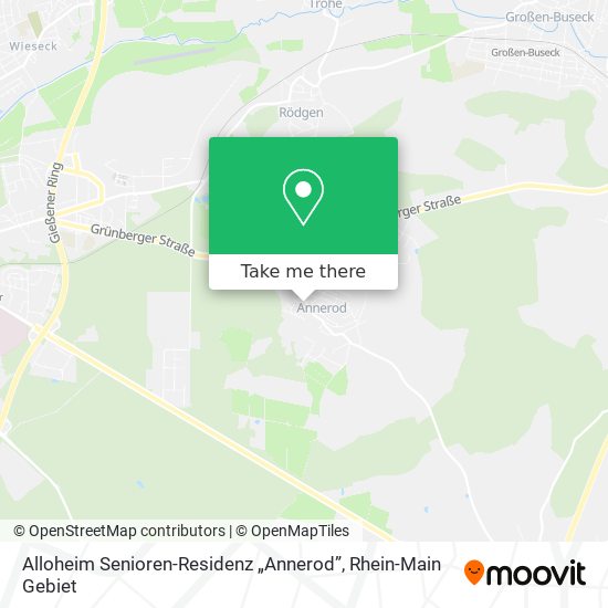 Alloheim Senioren-Residenz „Annerod” map