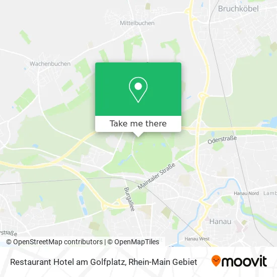 Карта Restaurant Hotel am Golfplatz