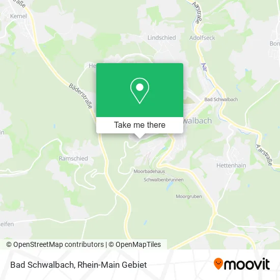 Карта Bad Schwalbach