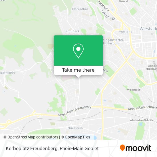 Kerbeplatz Freudenberg map