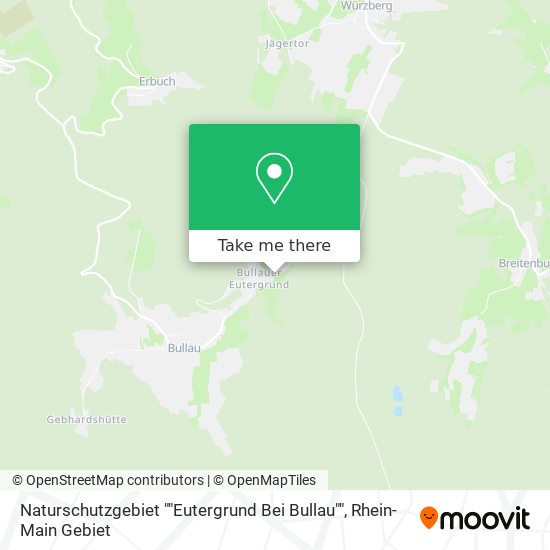 Naturschutzgebiet ""Eutergrund Bei Bullau"" map