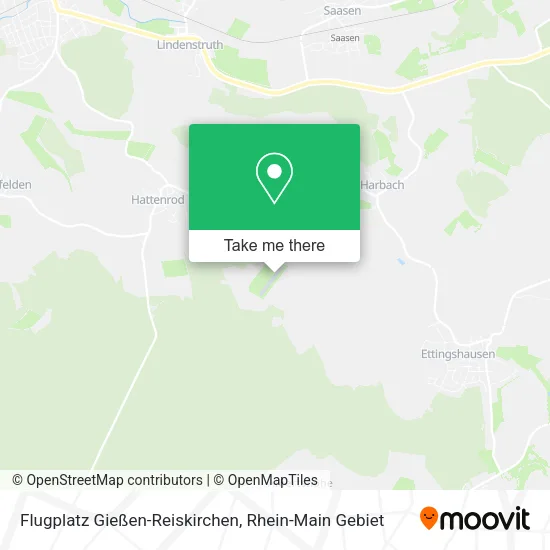 Карта Flugplatz Gießen-Reiskirchen