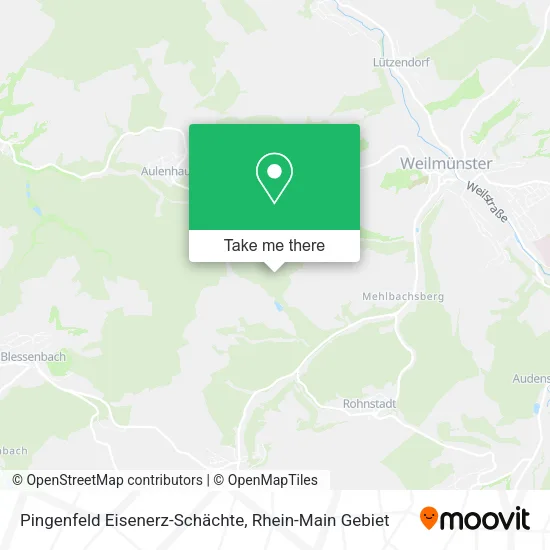 Карта Pingenfeld Eisenerz-Schächte