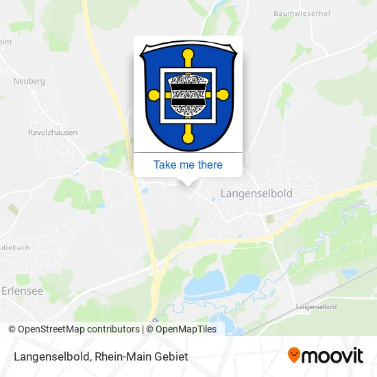 Карта Langenselbold