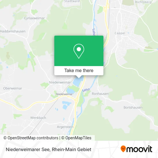 Карта Niederweimarer See