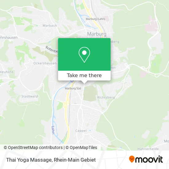 Карта Thai Yoga Massage