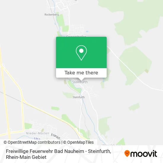 Карта Freiwillige Feuerwehr Bad Nauheim - Steinfurth
