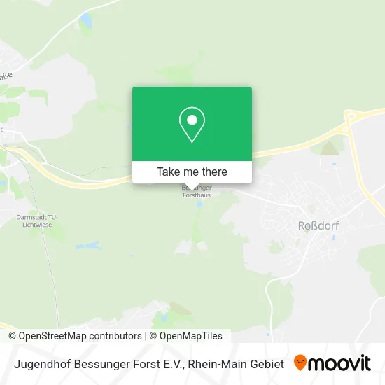 Карта Jugendhof Bessunger Forst E.V.