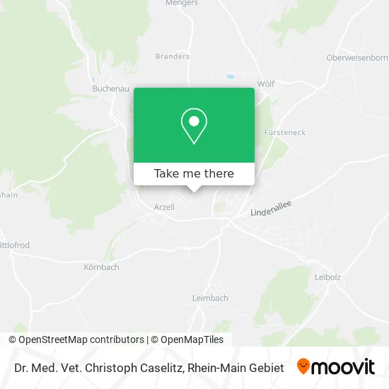 Карта Dr. Med. Vet. Christoph Caselitz