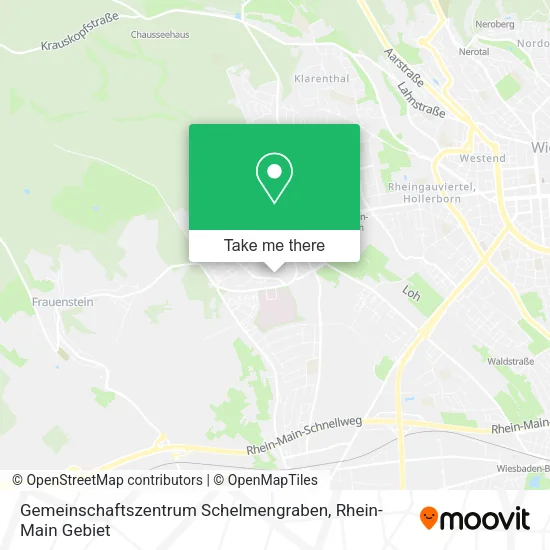 Карта Gemeinschaftszentrum Schelmengraben