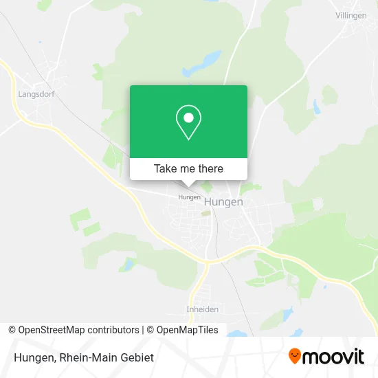 Hungen map