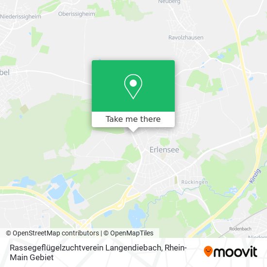Карта Rassegeflügelzuchtverein Langendiebach