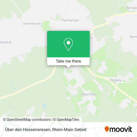 Карта Über den Hessenwiesen