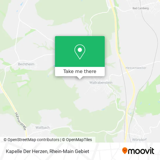 Карта Kapelle Der Herzen