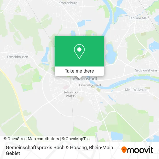 Карта Gemeinschaftspraxis Bach & Hosang