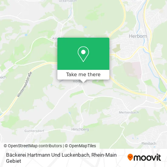 Карта Bäckerei Hartmann Und Luckenbach