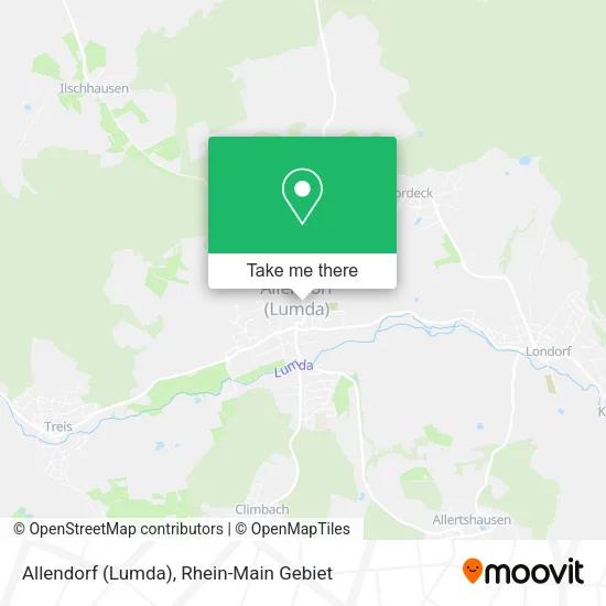 Allendorf (Lumda) map