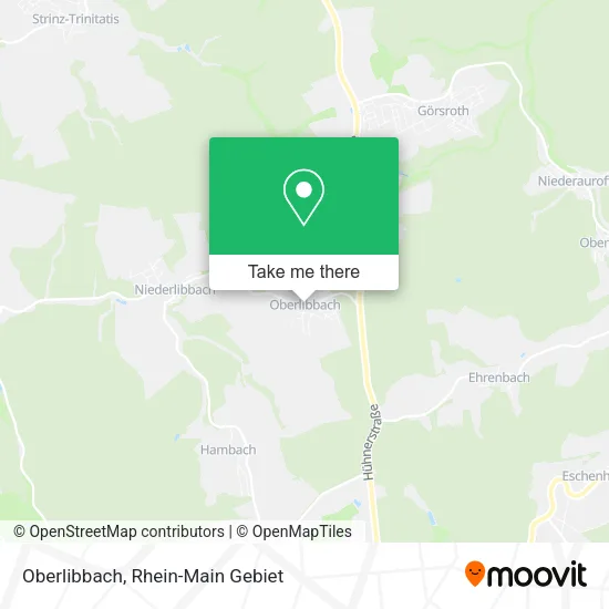 Oberlibbach map