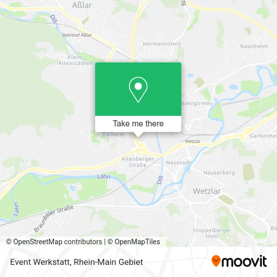 Карта Event Werkstatt