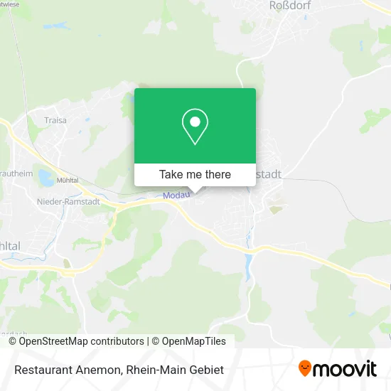 Карта Restaurant Anemon