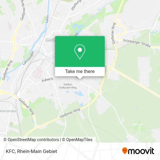 Kfc map