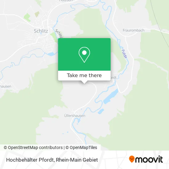 Карта Hochbehälter Pfordt