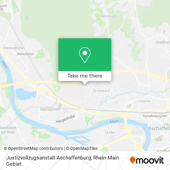 Карта Justizvollzugsanstalt Aschaffenburg