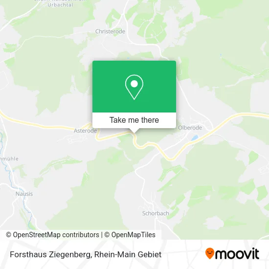 Карта Forsthaus Ziegenberg