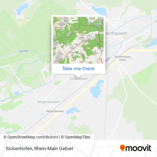 Карта Sickenhofen