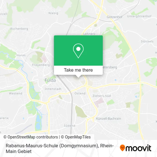 Rabanus-Maurus-Schule (Domgymnasium) map