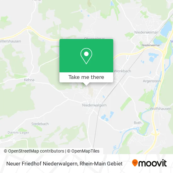 Карта Neuer Friedhof Niederwalgern