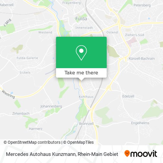 Mercedes Autohaus Kunzmann map