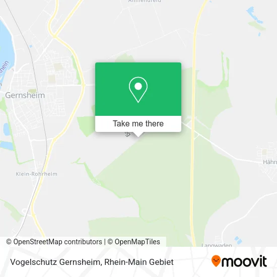 Карта Vogelschutz Gernsheim