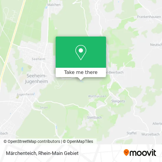 Карта Märchenteich