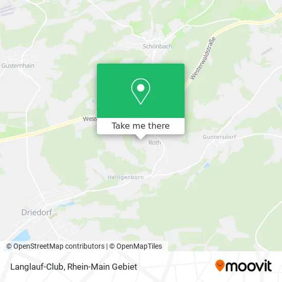 Карта Langlauf-Club