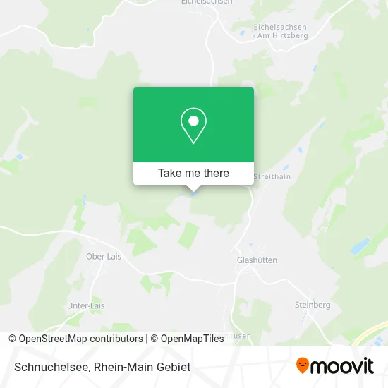 Schnuchelsee map