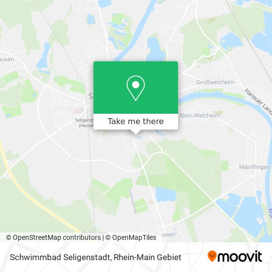 Schwimmbad Seligenstadt map