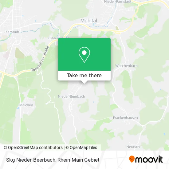 Карта Skg Nieder-Beerbach