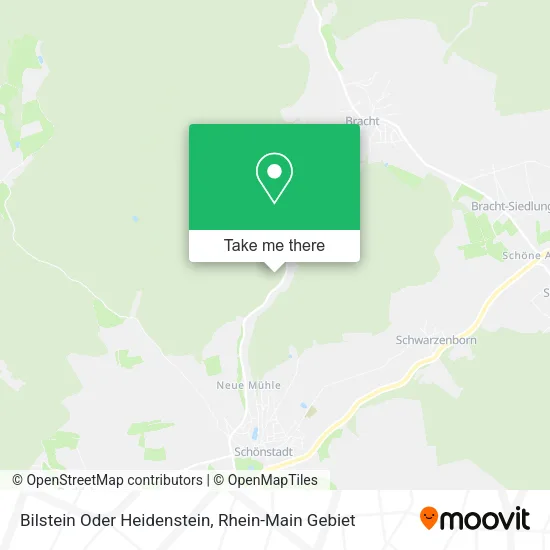 Карта Bilstein Oder Heidenstein