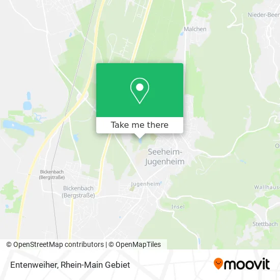 Карта Entenweiher