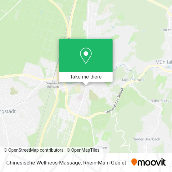 Карта Chinesische Wellness-Massage