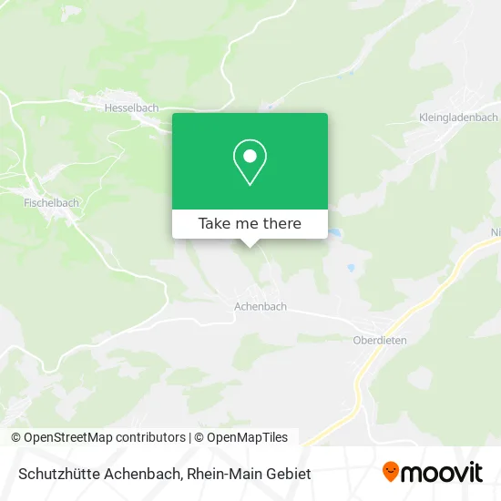 Карта Schutzhütte Achenbach