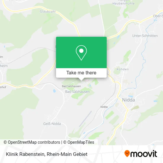 Карта Klinik Rabenstein
