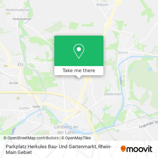 Parkplatz Herkules Bau- Und Gartenmarkt map