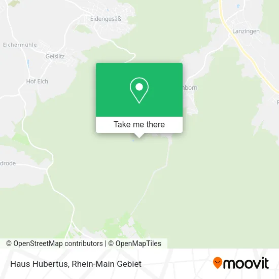 Карта Haus Hubertus