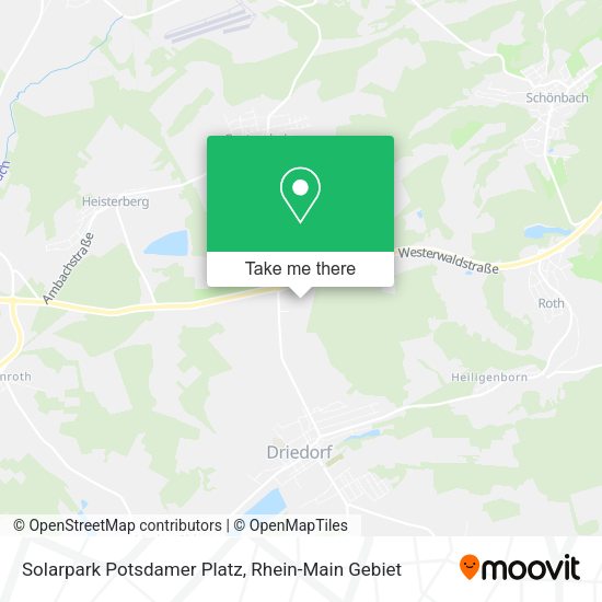 Карта Solarpark Potsdamer Platz